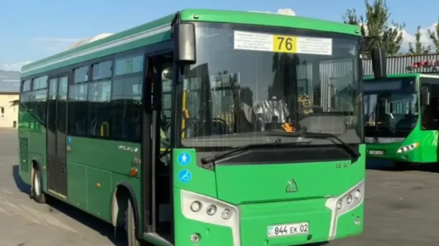 Алматыда жаңа автобус маршруты іске қосылды