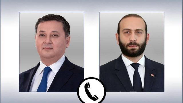 Қазақстан мен Арменияның СІМ басшылары телефонмен сөйлесті