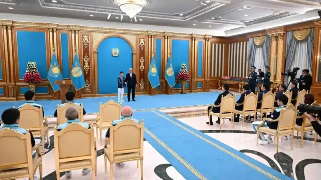 Мемлекет басшысы ХХХІІІ жазғы олимпиада ойындарының жүлдегерлерімен кездесті