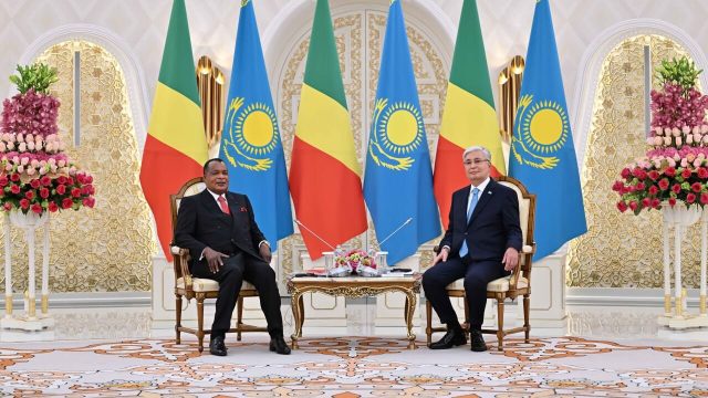 Мемлекет басшысы Конго Республикасының президентімен шағын құрамда келіссөз жүргізді