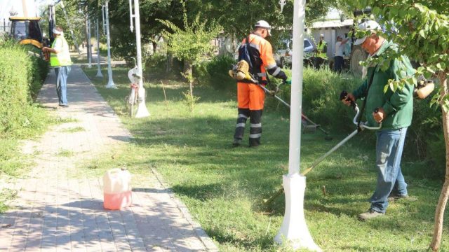 Түркістан облысында «Таза Қазақстан» аясында «таза ауыл» экоакциясы өтті