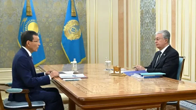 Президент Орталық сайлау комиссиясының төрағасын қабылдады
