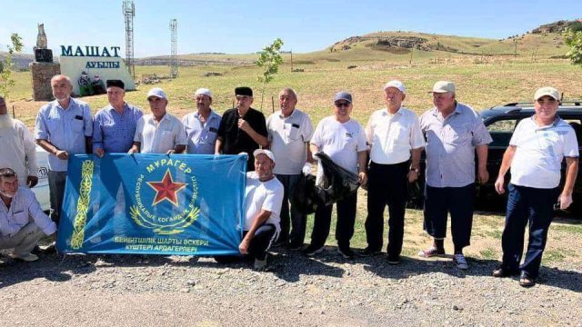 Түркістан облысындағы Машат өзенінің маңы тазаланды