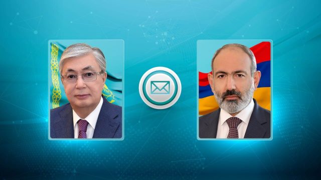 Тоқаев Никол Пашинянды Арменияның Тәуелсіздік күнімен құттықтады