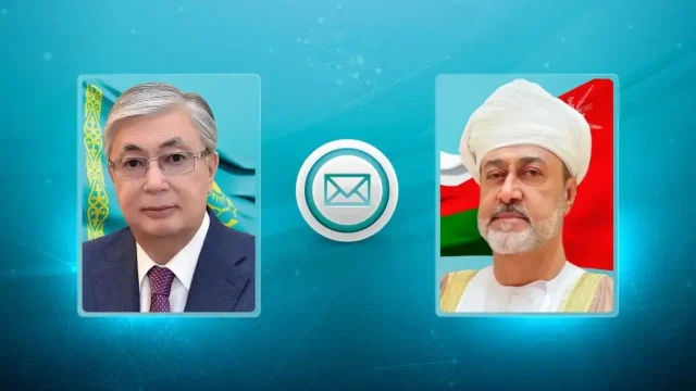 Президент Оман Сұлтанына құттықтау жеделхатын жолдады