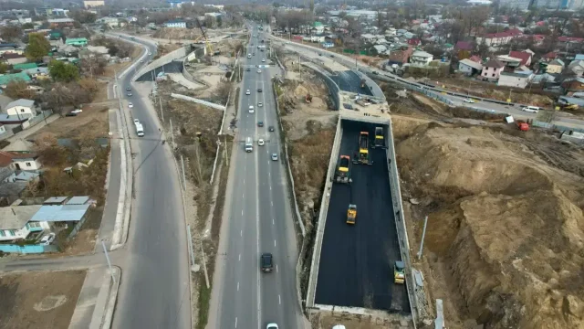Алматыда 7 жылдан бері салынып жатқан көлік тоннелі пайдаға беріледі