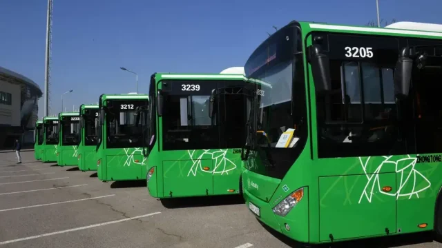 Алматыда қала маңына қатынайтын жаңа автобус бағыты ашылды