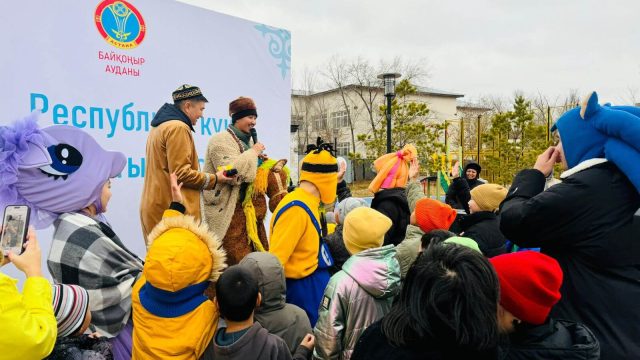 Байқоңыр ауданында Республика күніне орай ерекше мерекелік іс-шара өткізілді