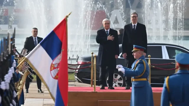 Сербияда Қазақстан президентін ресми қарсы алу рәсімі өтті