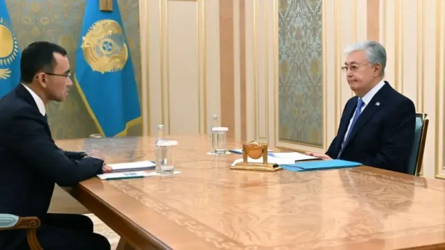 Мемлекет басшысы Мәулен Әшімбаевты қабылдады