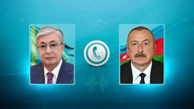 Қасым-Жомарт Тоқаев Әзербайжан президентімен телефон арқылы сөйлесті