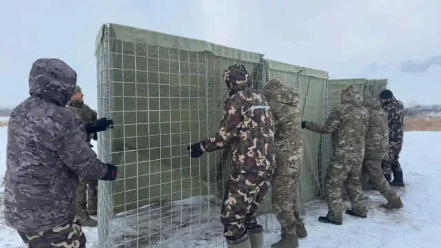 Су тасқыны: 576 шақырым қорғаныс бөгендері тұрғызылды