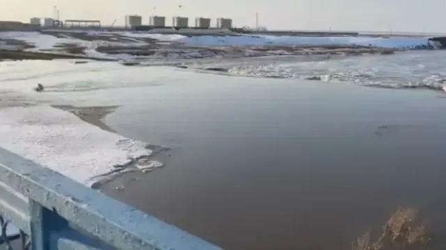 Ақтөбе облысындағы айналма жолда су тасқыны болды