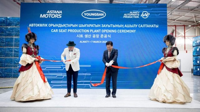 «Астана Моторс» пен Youngsan автокөлік орындықтарын бірге шығаратын кәсіпорынды іске қосты