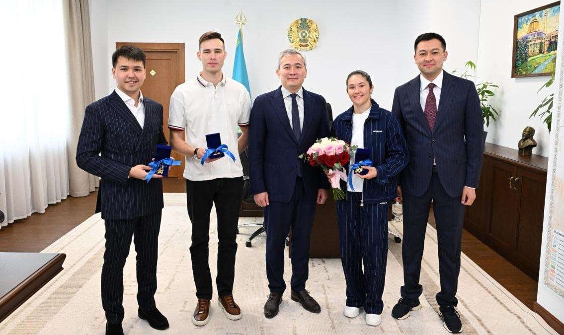 Олимпиада жүлдегерлері