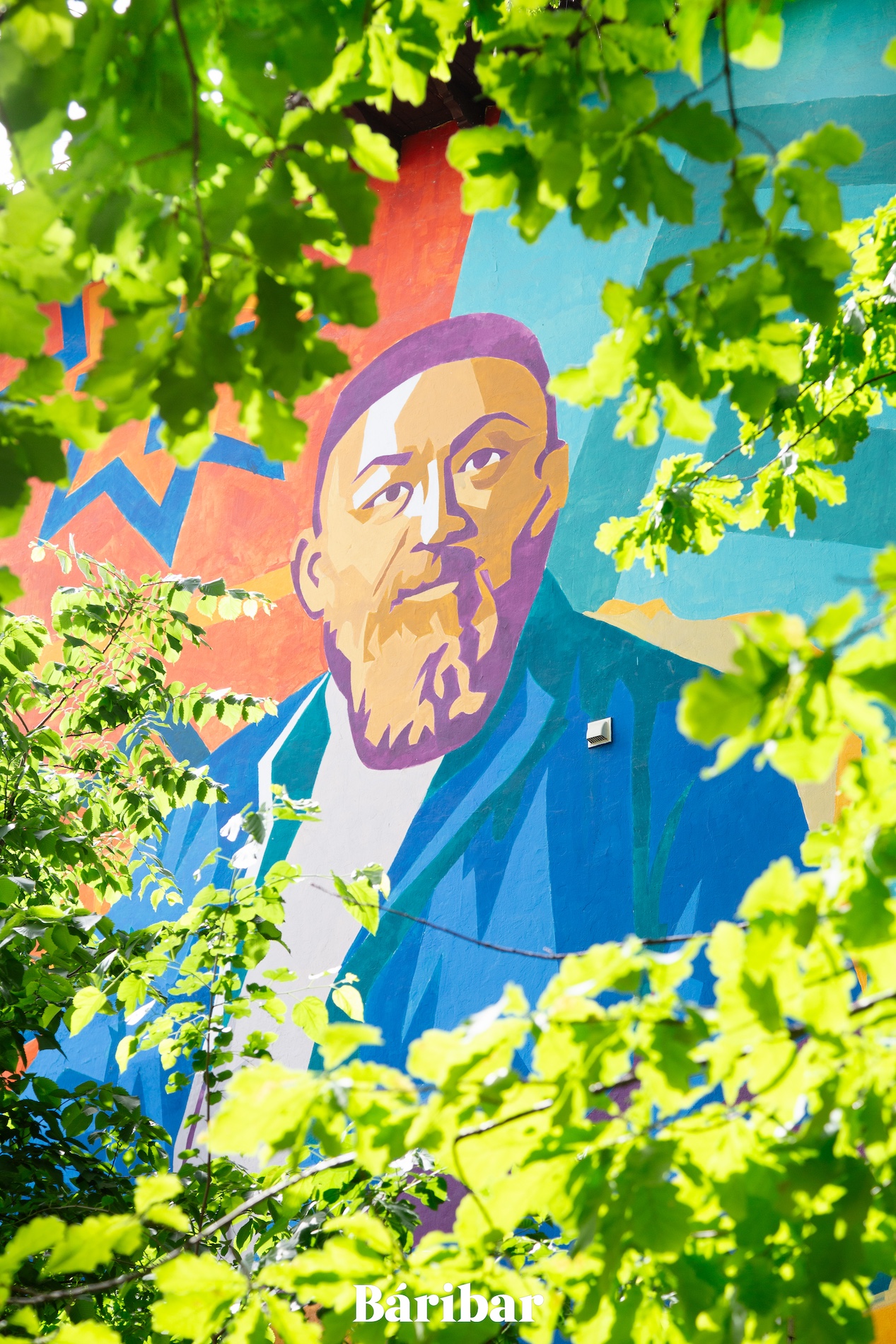 мурал, Абай