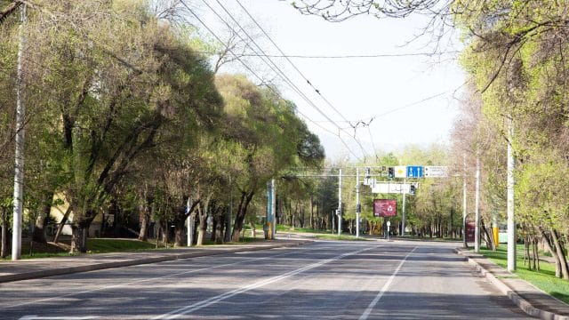 Алматыда Розыбакиев көшесінің бір бөлігінде қозғалыс уақытша шектеледі