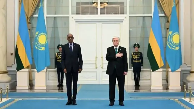 Тоқаев Ақордада Руанда президенті Поль Кагамені қарсы алды