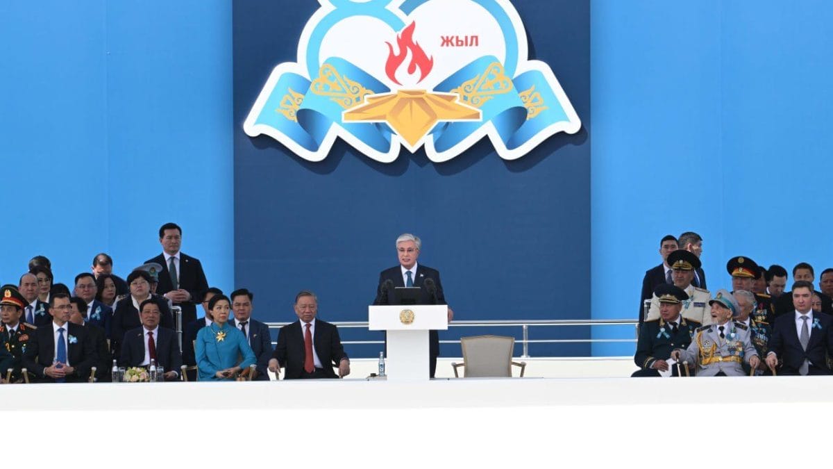 Тоқаев, Жеңіс күні, парад