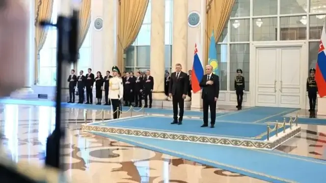 Тоқаев Словакия премьер-министрін Ақордада қарсы алды