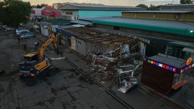 Алматыда «Арыстан» базары сүріліп жатыр