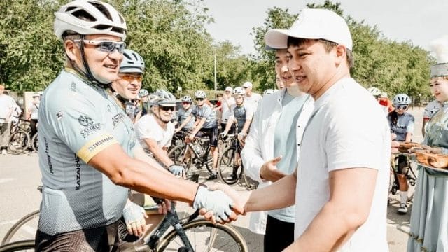 «Алтайдан Оралға» республикалық акциясының қатысушылары Оралға келді