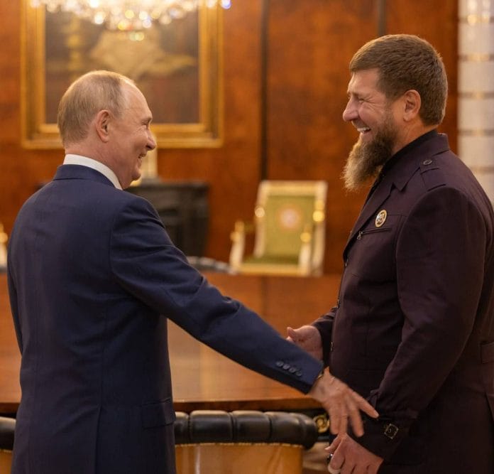 Рамзан Қадыров пен Путин