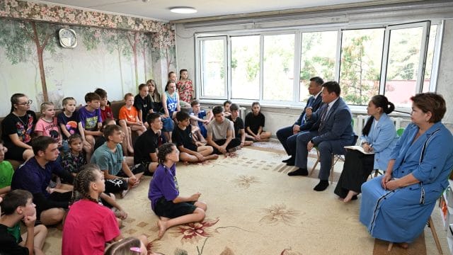 «Бағанашыл» балалар үйін тексеруге президент әкімшілігінен комиссия келді