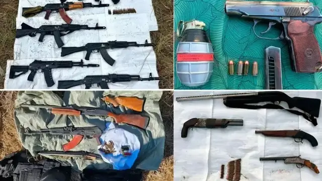 Қаңтар оқиғасында ұрланған қару-жарақтар табылды