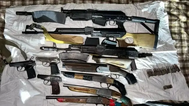Ұлттық қауіпсіздік комитеті 45 атыс қаруын тәркіледі