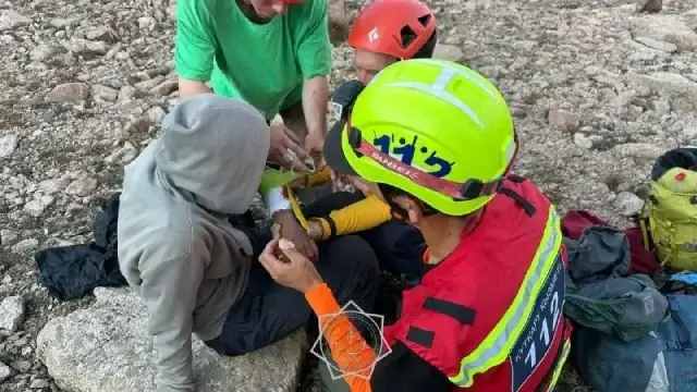 Алматы тауларында білегі сынған жасөспірім құтқарылды