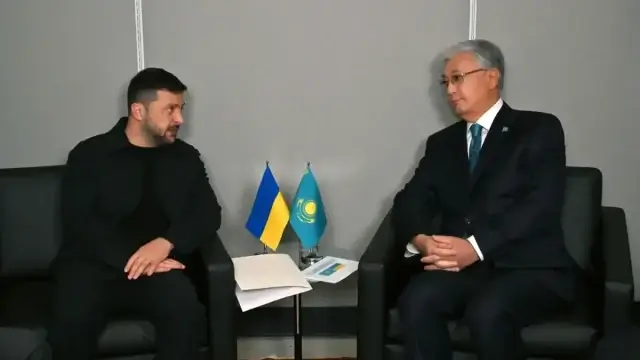 Мемлекет басшысы Украина президентімен кездесу өткізді