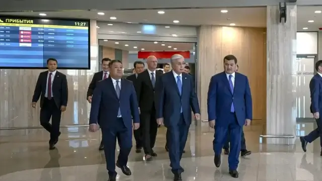 Тоқаев «Қорқыт ата» халықаралық әуежайына барды