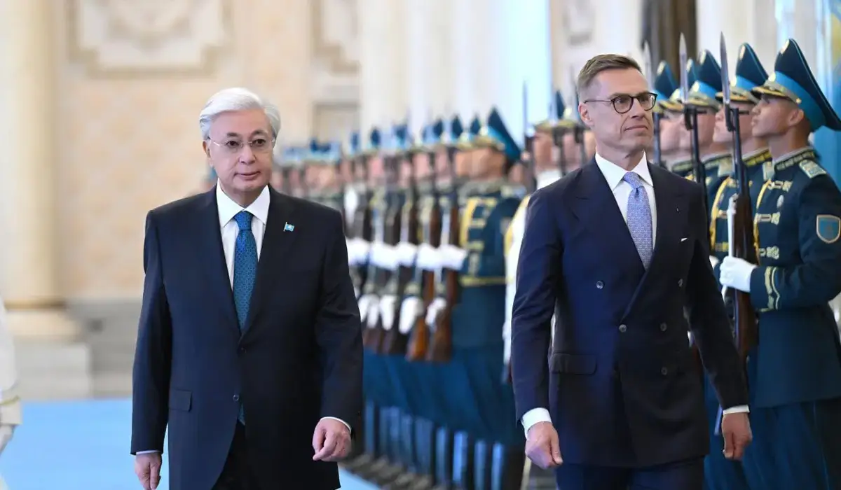 Тоқаев Ақордада Финляндия президентін қарсы алды