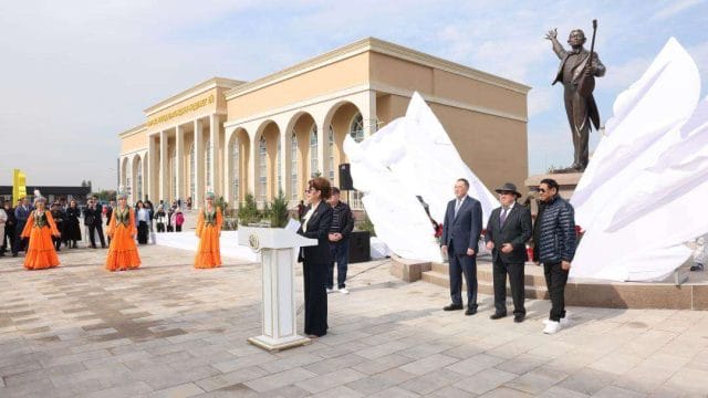 Президент Нұрғиса Тілендиев ескерткішінің ашылуына орай құттықтау жолдады