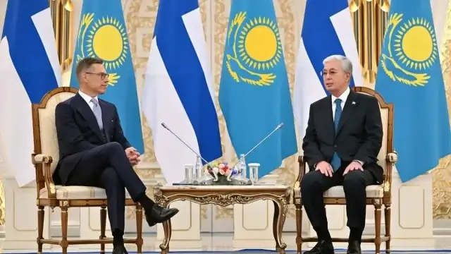 Қазақстан мен Финляндия президенті келіссөз жүргізді