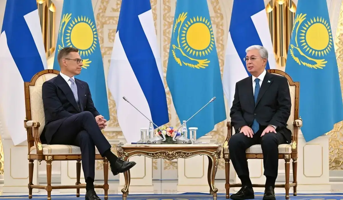Қазақстан мен Финляндия президенті келіссөз жүргізді