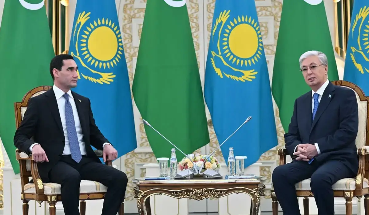 Мемлекет басшысы Түрікменстан президентімен келіссөз жүргізді