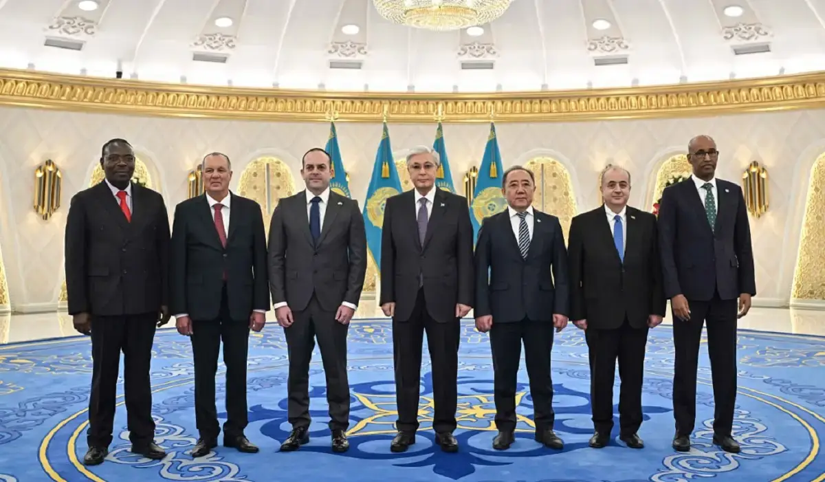 Тоқаевқа 6 мемлекеттің елшілері сенім грамоталарын тапсырды