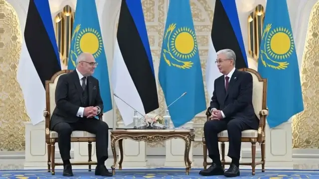 Қазақстан мен Эстония президенттері келіссөз жүргізді
