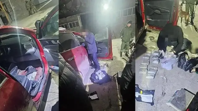«Айша-бибі» өткізу пунктінде 30 келіден астам есірткі тәркіленді
