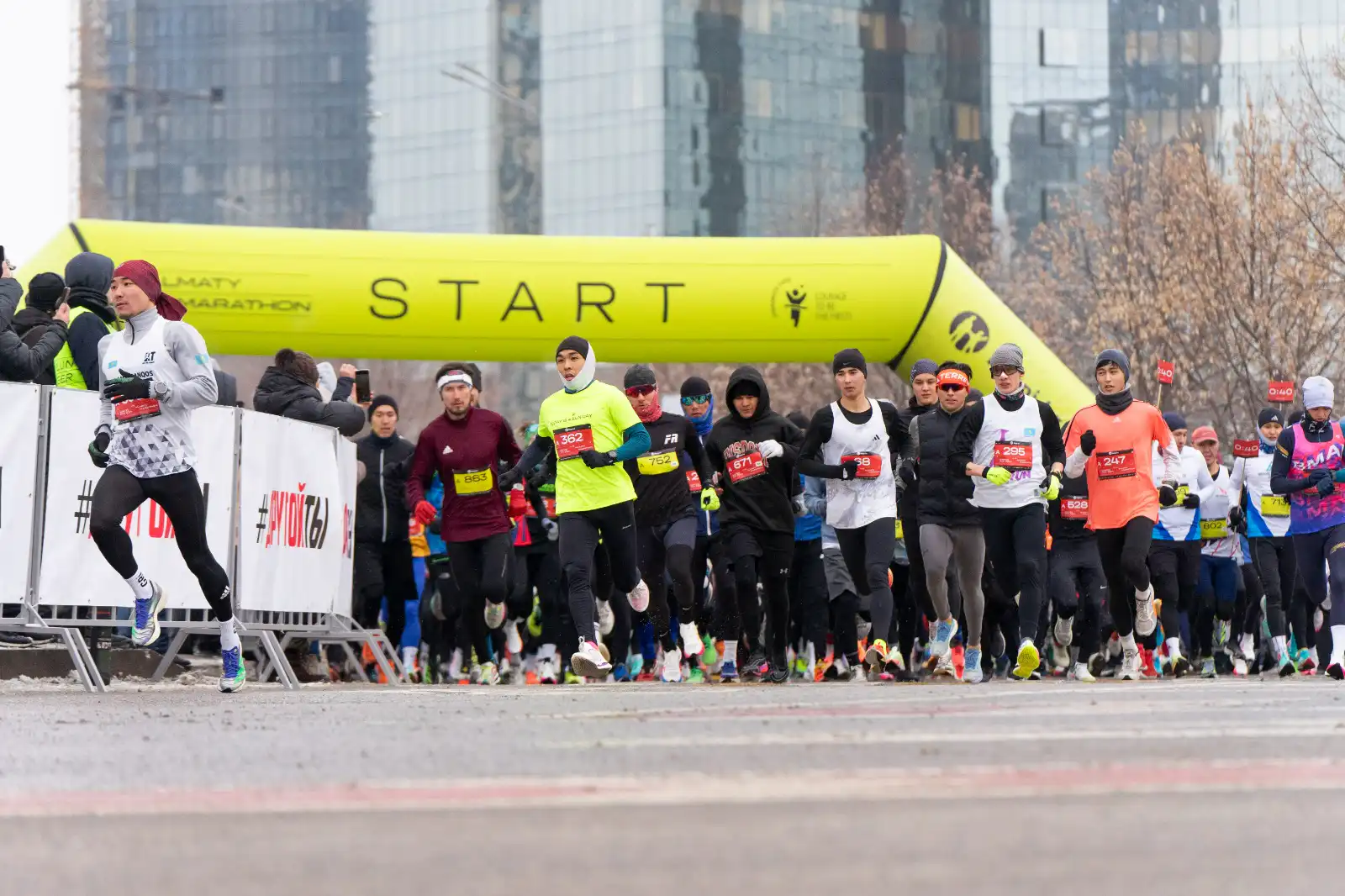 Winter Run-2026: Алматыда көлік қозғалысы шектеледі