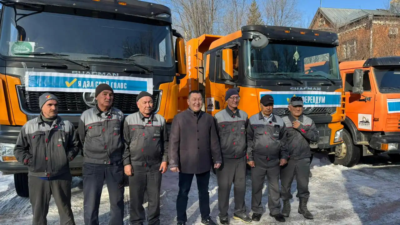 «Everest Logistics Company» ұжымы референдумға ұйымшылдықпен келді