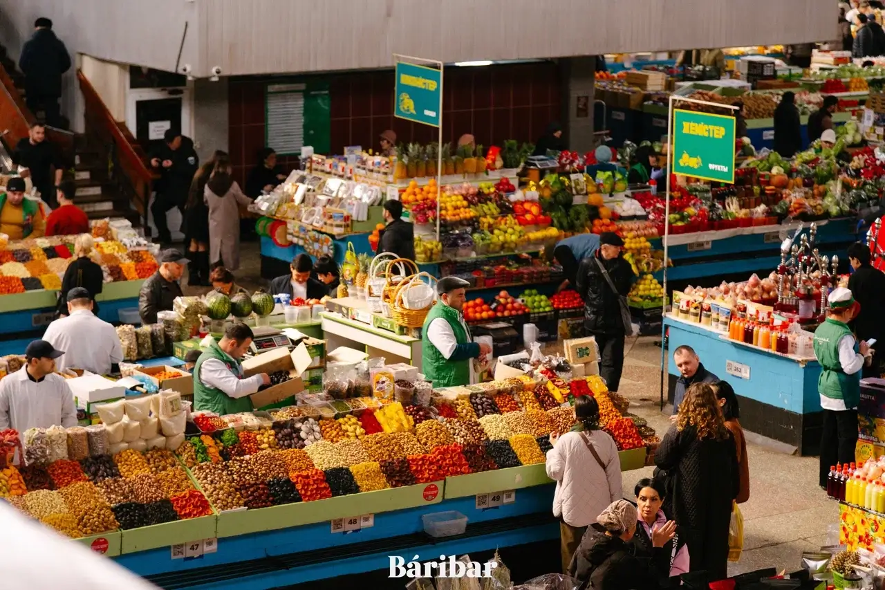 кепкен жеміс, базар
