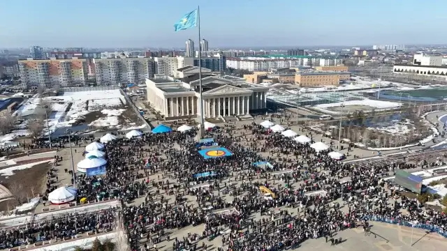 Оралда Наурыз мерекесіне 50 мыңнан астам адам жиналды