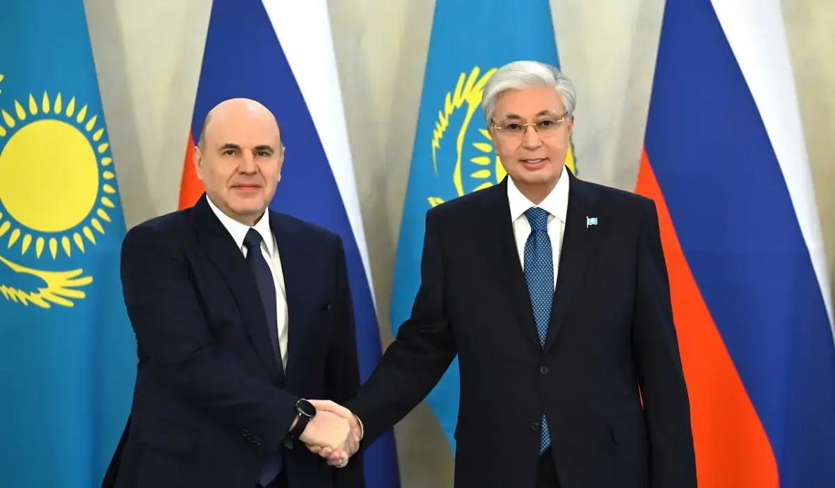 Мемлекет басшысы Ресейдің премьер-министрін қабылдады