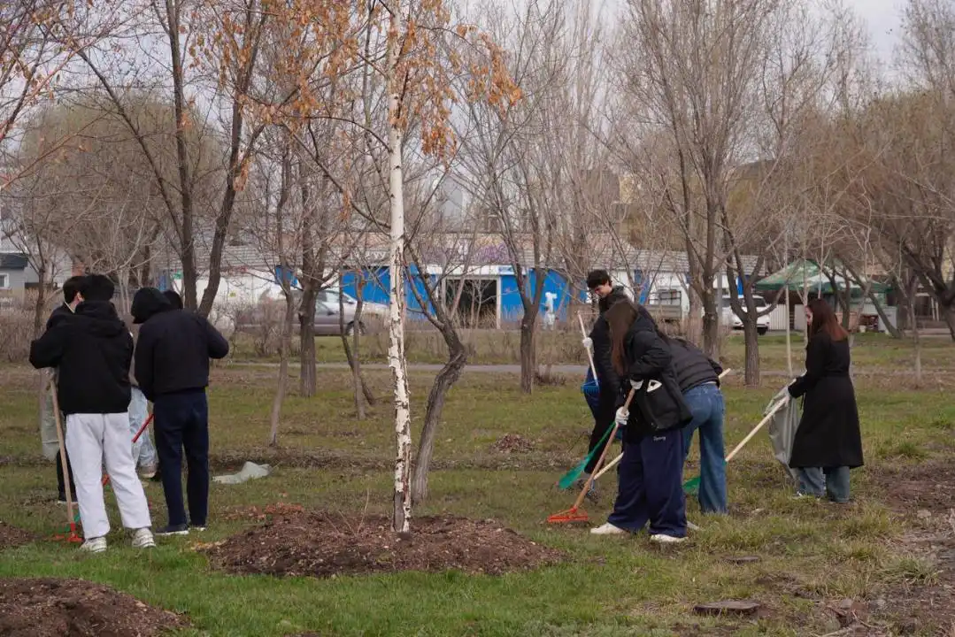 Студенттер, тазалық, сенбілік