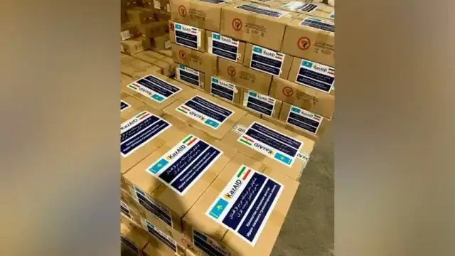 Қазақстан Иранға 30 вагон гуманитарлық көмек жіберді