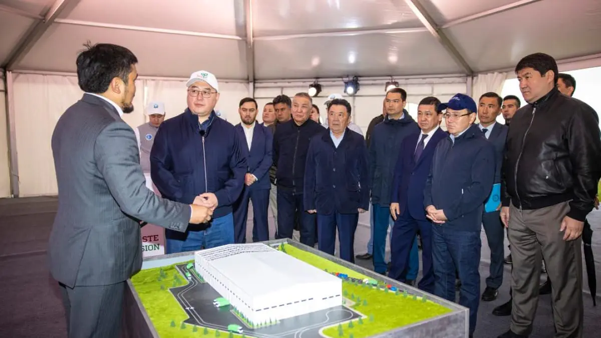 Алматы облысында қалдықтарды өңдейтін зауыт құрылысы басталды