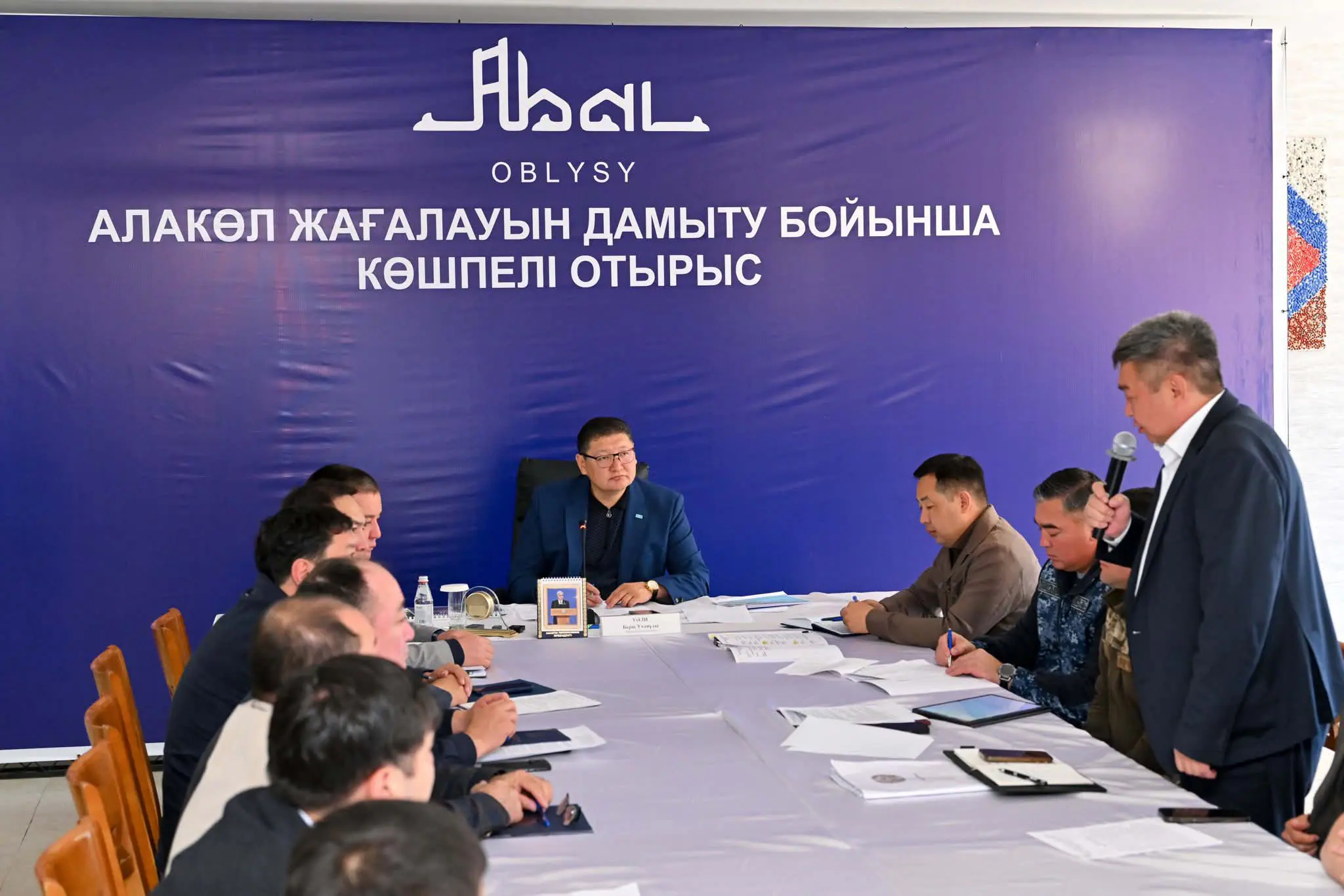 Қабанбай ауылында Алакөл көлі жағалауындағы туристік кластерді дамыту Берік Уәли
